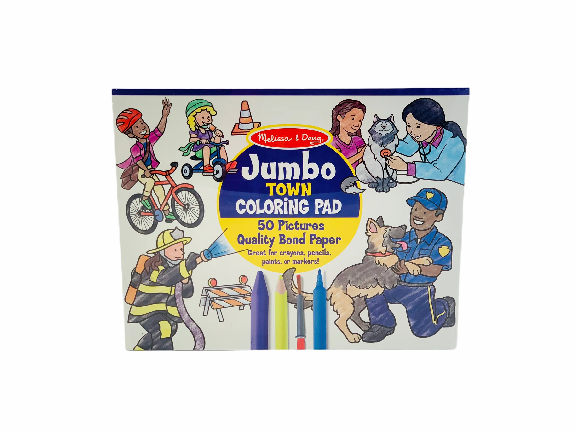 Melissa and Doug Jumbo Colouring Pad - Image 4