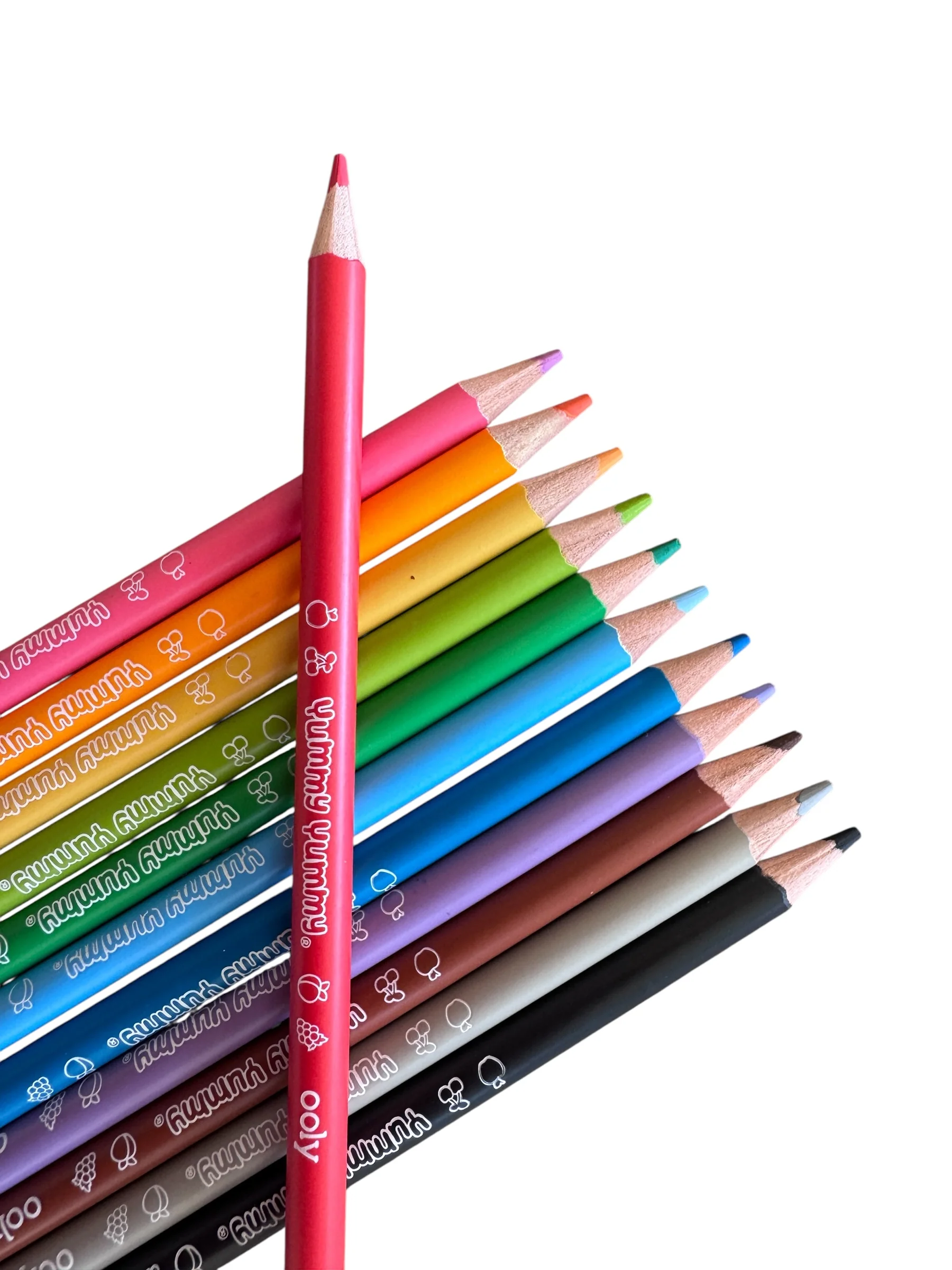 Ooly Yummy Yummy Fruit Scented Coloured Pencils - Image 3