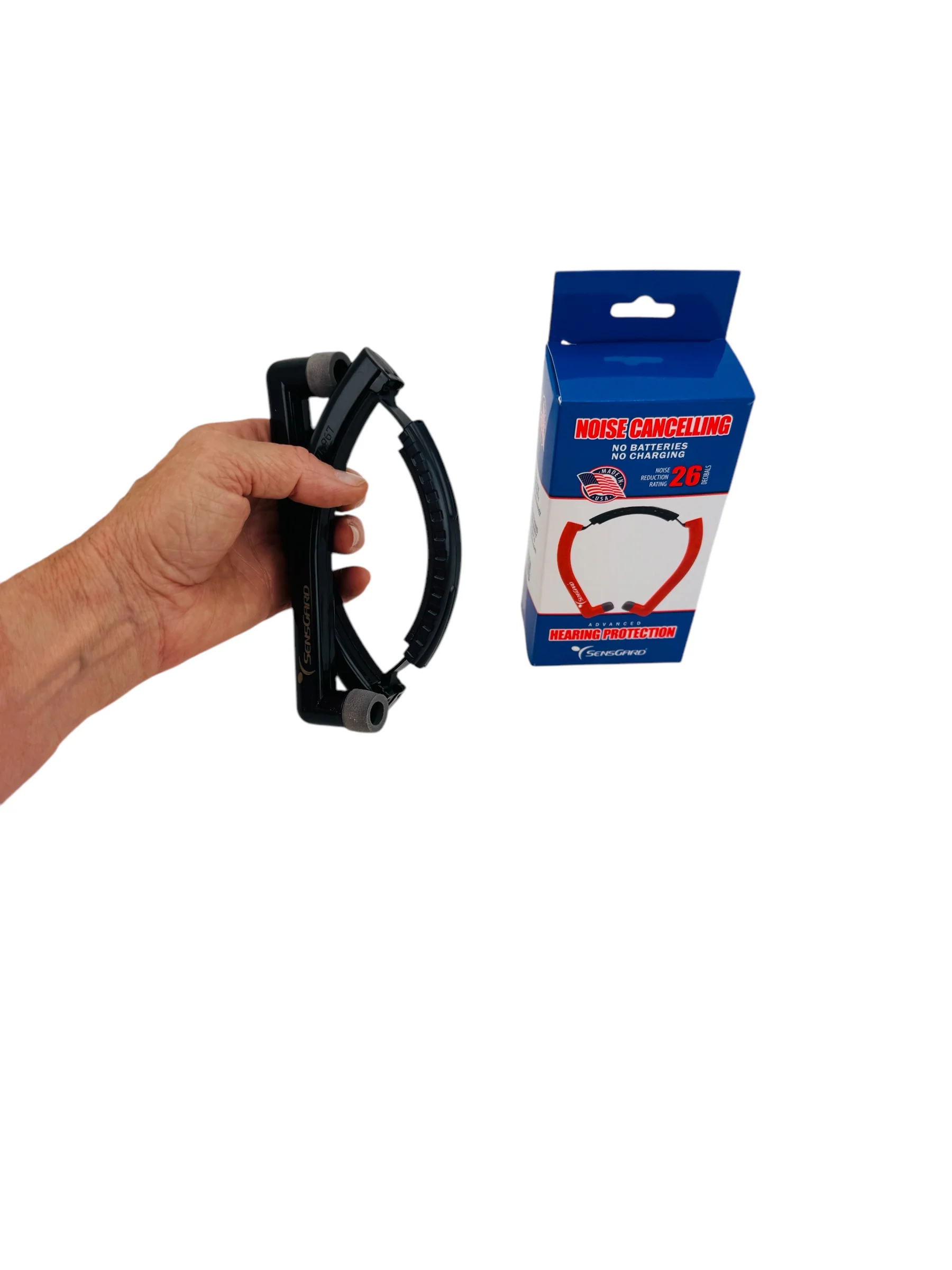 Sensgard Noise Reduction Headphone - damaged packaging - Image 3