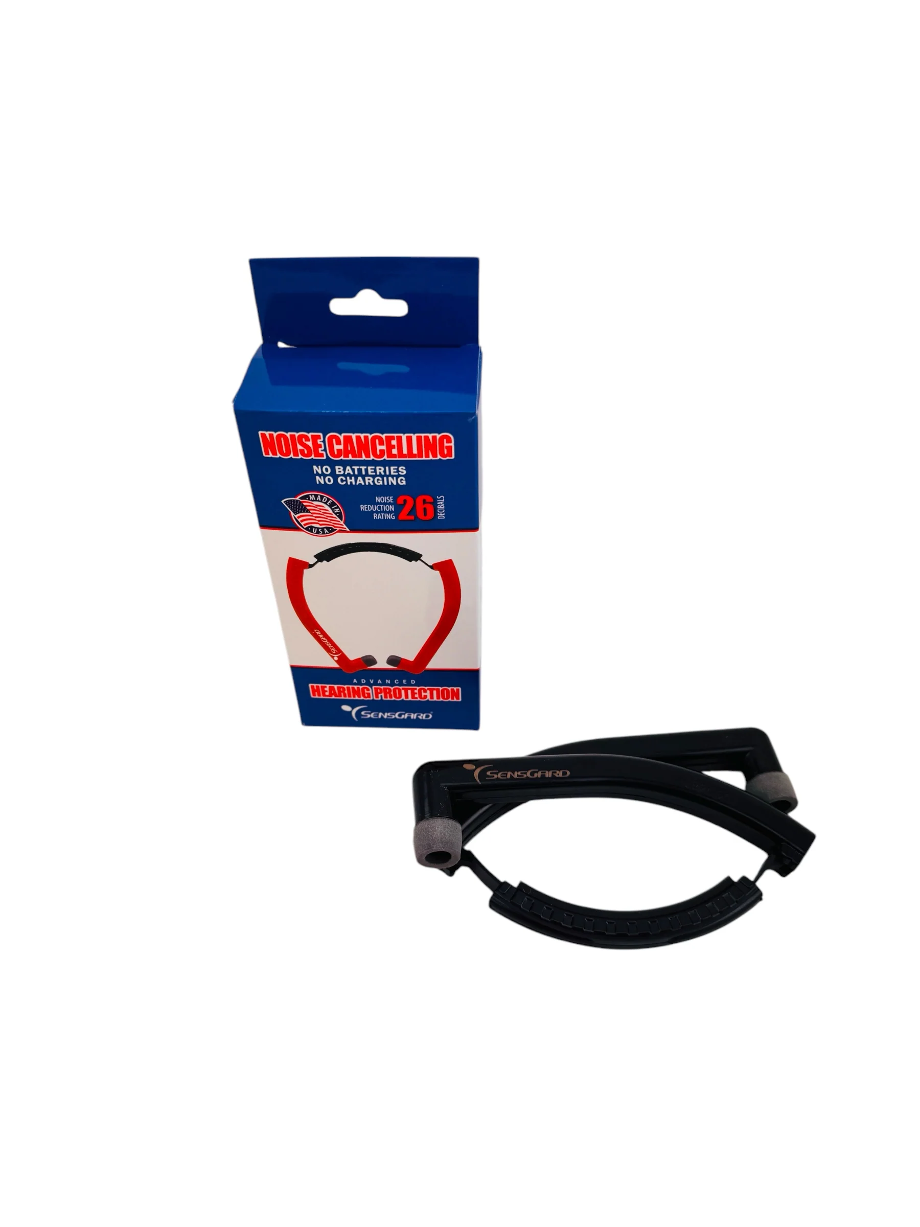 Sensgard Noise Reduction Headphone - damaged packaging - Image 4